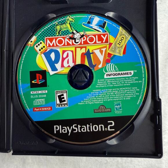 Monopoly Party Video Game (Sony PlayStation 2, 2002) – Complete CIB - PS2 - Picture 5 of 7